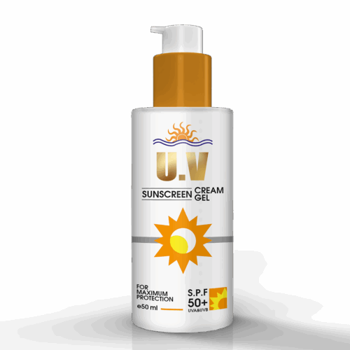 UV Sunscreen Cream Gel 50 ml
