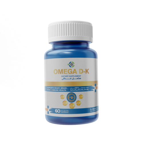 أوميجا دي-كي ٦٠ كبسولة جيلاتينية رخوه