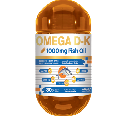 OMEGA D-K 30 Soft gelatin capsules